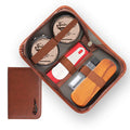 clean care kit for leather shoes