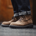 Hector Maden Premium Brown Desert Footwear